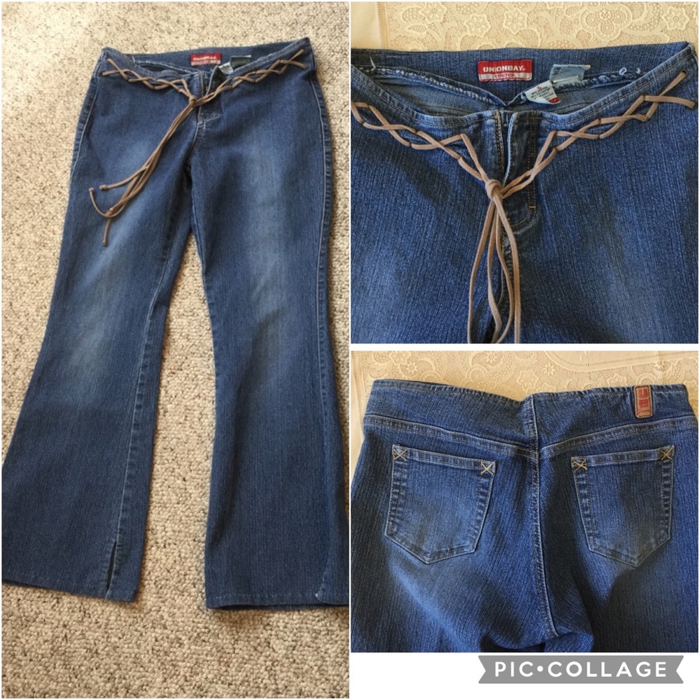 Union Bay Flare Leg Jeans,  size 9-11